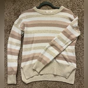 Small sized striped sweater